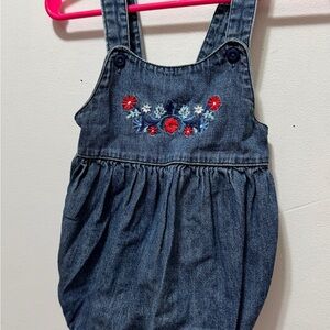Denim Blue Kids Overalls